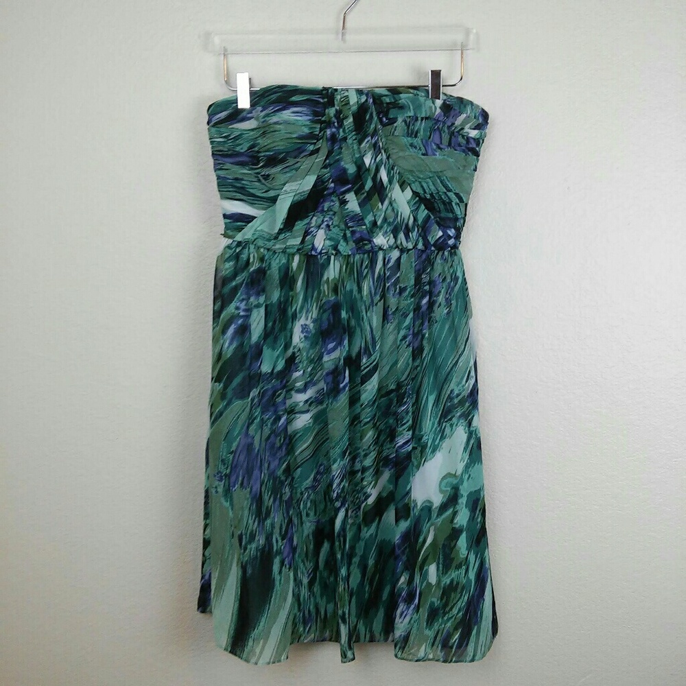 Donna Morgan Size 10 Flare Print Dress